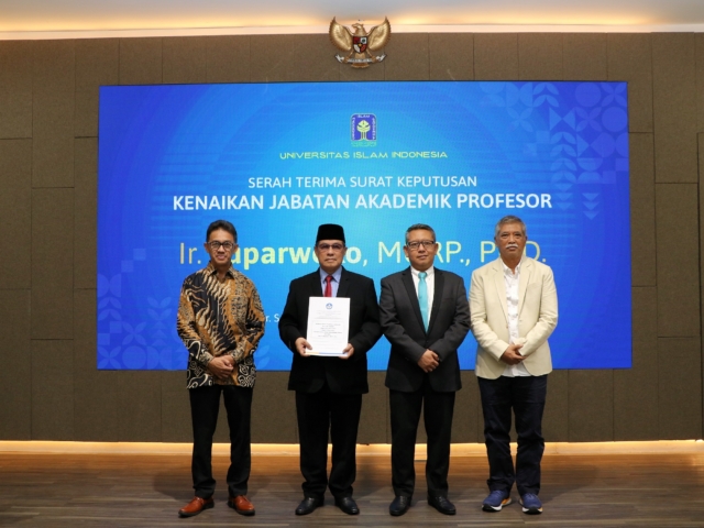 Persentase Profesor UII Lebih Tinggi Dari Rata-Rata Nasional