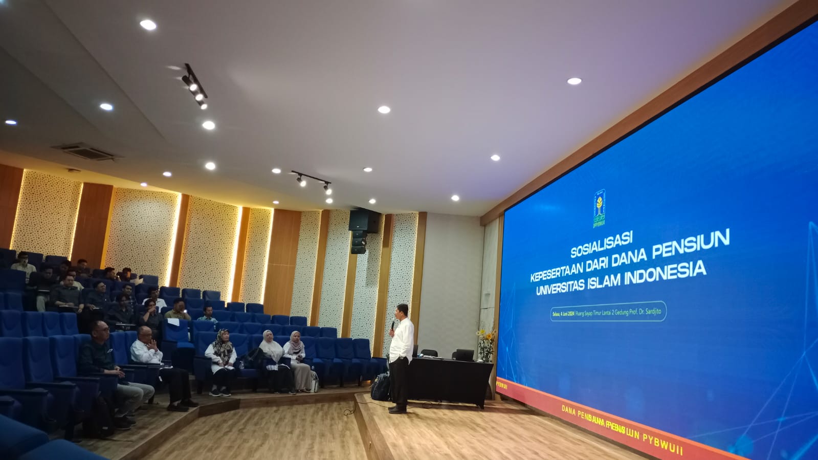 Sosialisasi Kepesertaan pada Dana Pensiun Pegawai Yayasan Badan Wakaf Universitas Islam Indonesia