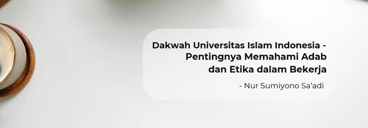 Adab dan Etika dalam Bekerja - Featured Image