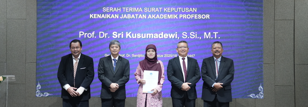 Serah Terima SKGB Dr. Sri Kusumadewi