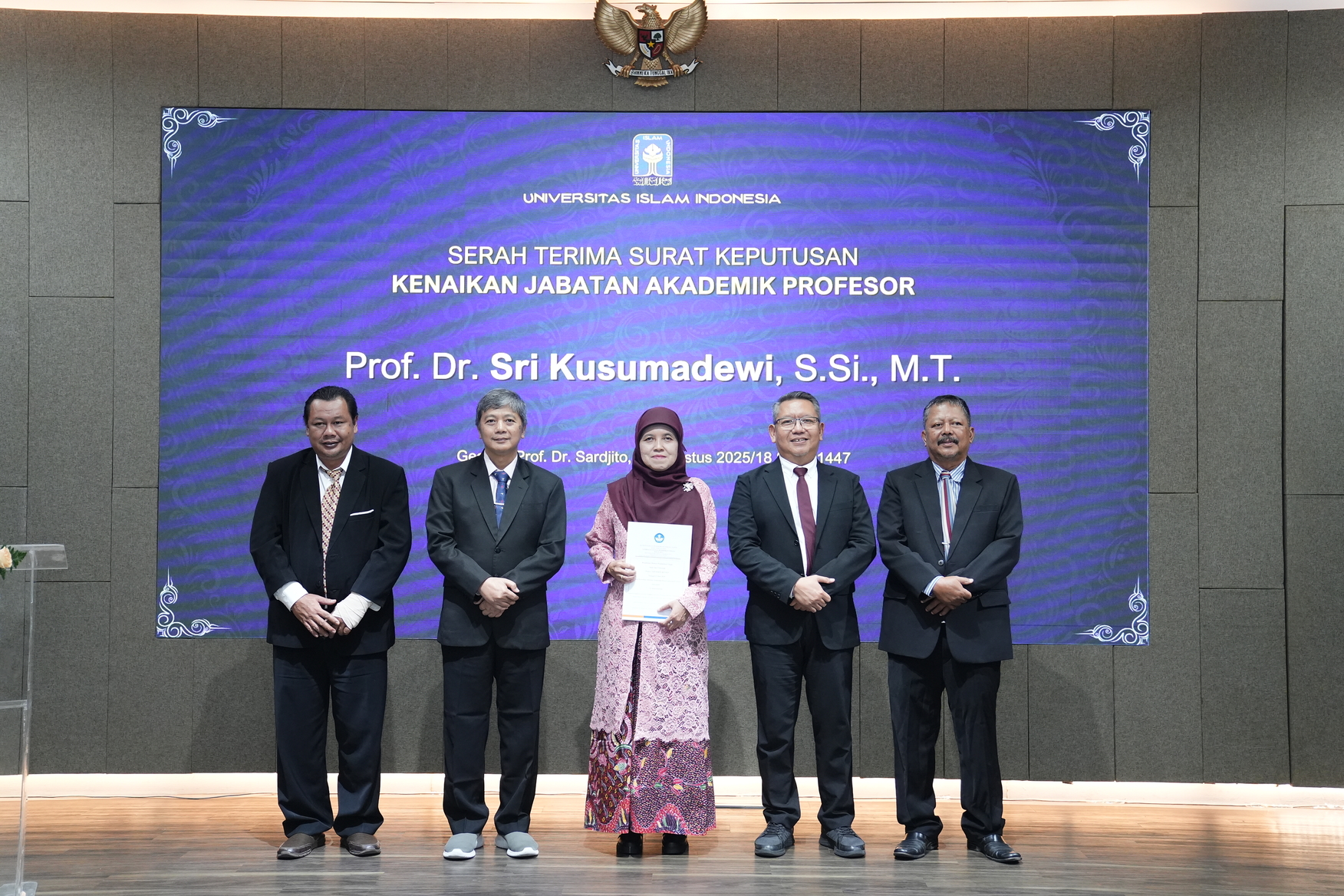 Guru Besar UII Lahir Kembali dari Rahim Prodi Informatika