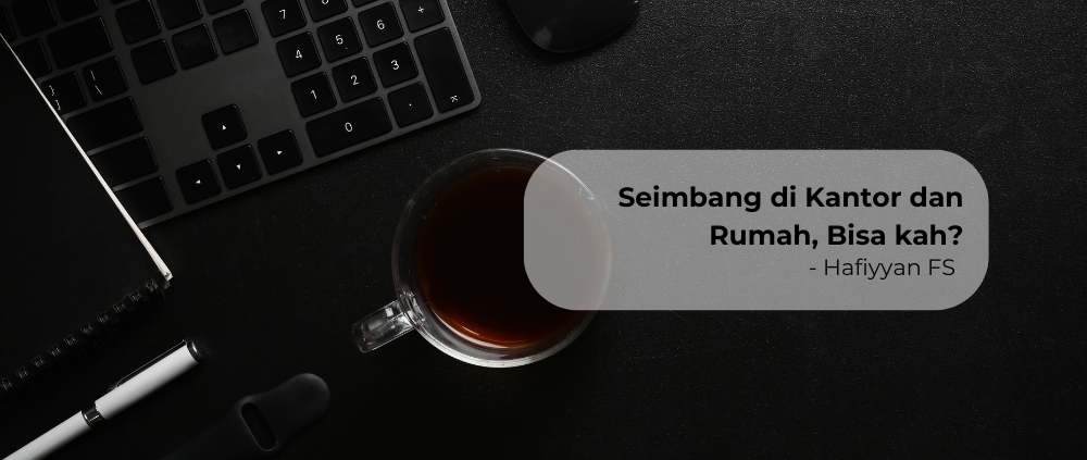 Poster judul dari work-life balance bagi generasi Z