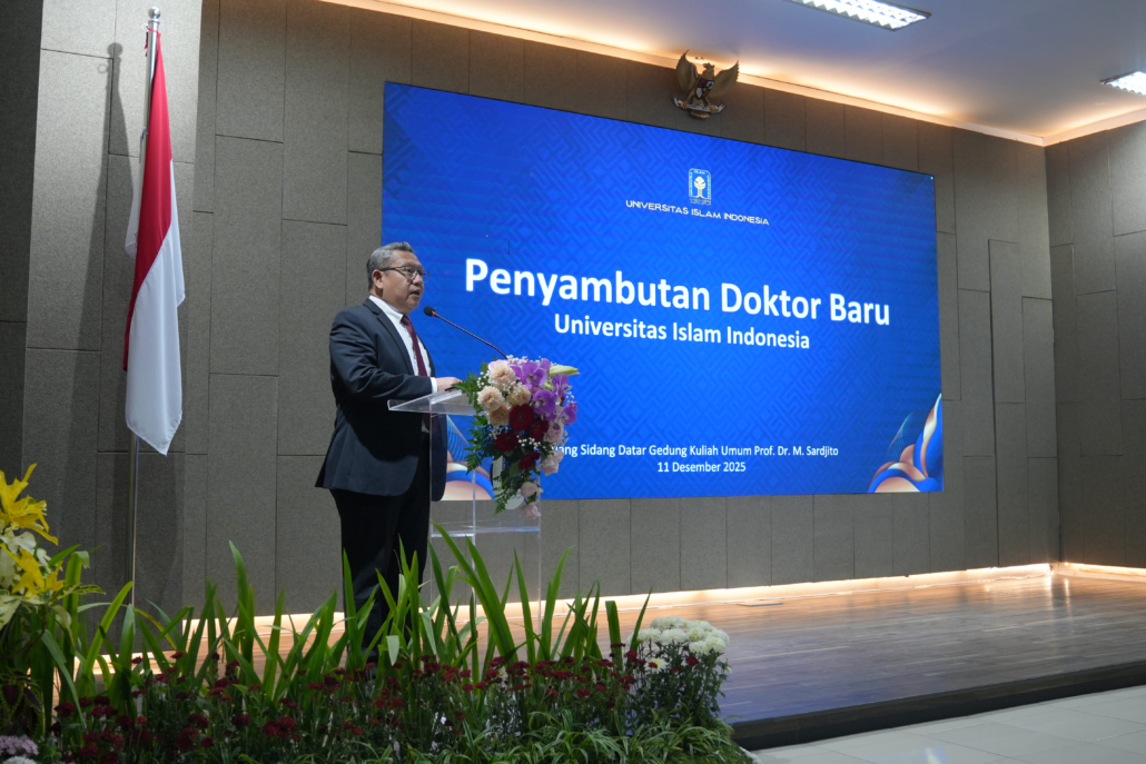 Sambutan dari Rektor UII, Fathul Wahid