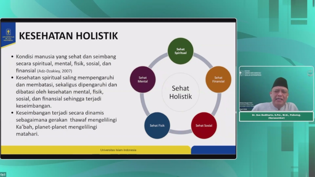 Penjelasan dasar Kesehatan Holistik