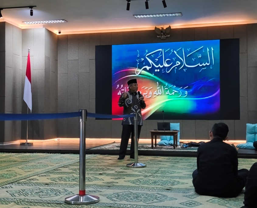 Suasana Kajian Taklim Rektorat ust. Agus Taufiqurrohman